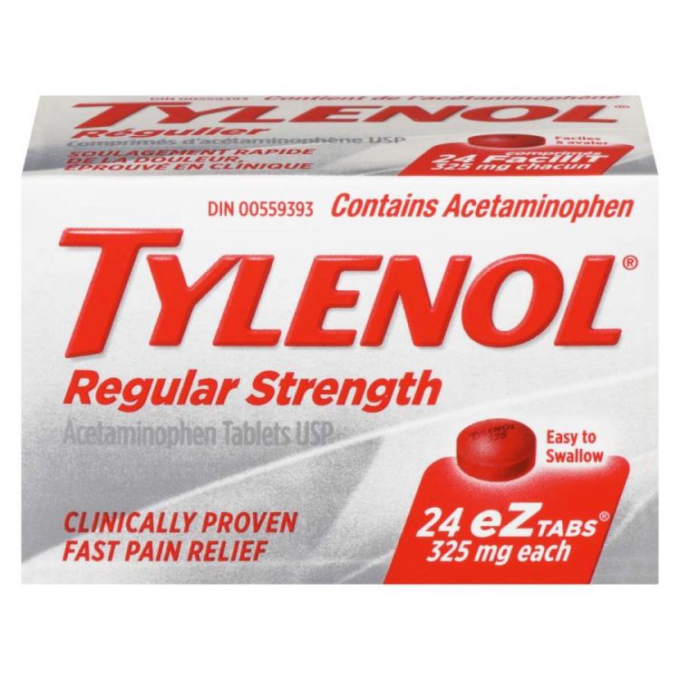 Tylenol Regular 325MG EZ 24 Tab - Young's Pharmacy & Homecare